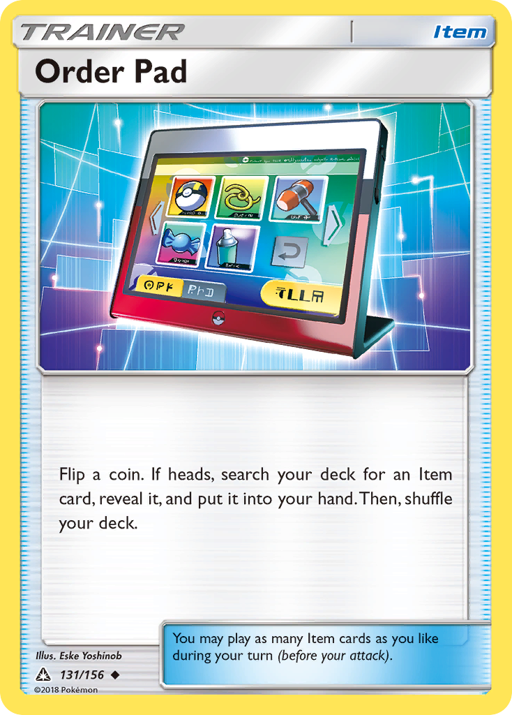 Ultra Prism Order Pad #131/156